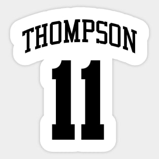 Klay Thompson Number 11 Sticker